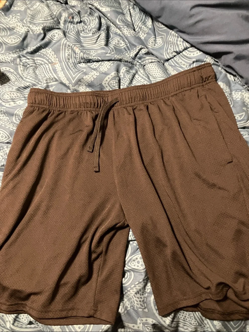 Athletic Works Black Men's Athletic Shorts